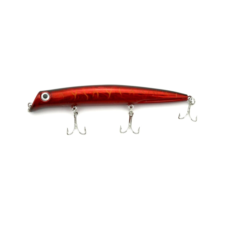 HENGJIA Artificial Fishing Lures Popper Bionic Fishing Bait with Hooks, Length: 12.6 cm, Random Color Delivery Reluova