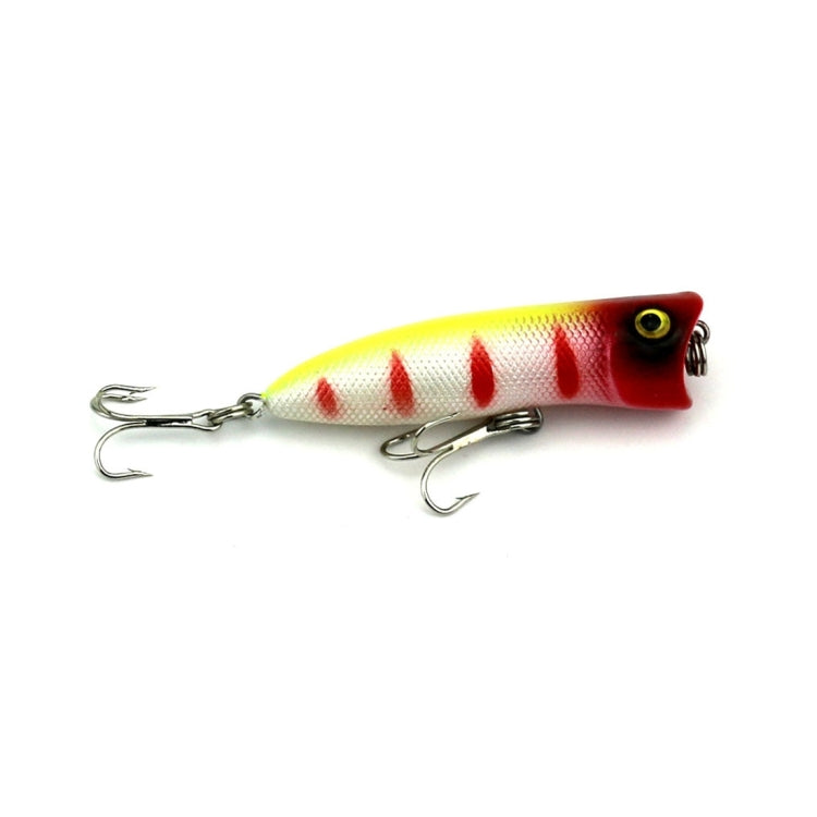 HENGJIA Artificial Popper Fishing Lures Environmentally Friendly Fishing Bait with Hooks, Length: 5.5 cm, Random Color Delivery Reluova