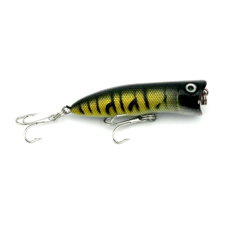 HENGJIA Artificial Popper Fishing Lures Environmentally Friendly Fishing Bait with Hooks, Length: 5.5 cm, Random Color Delivery