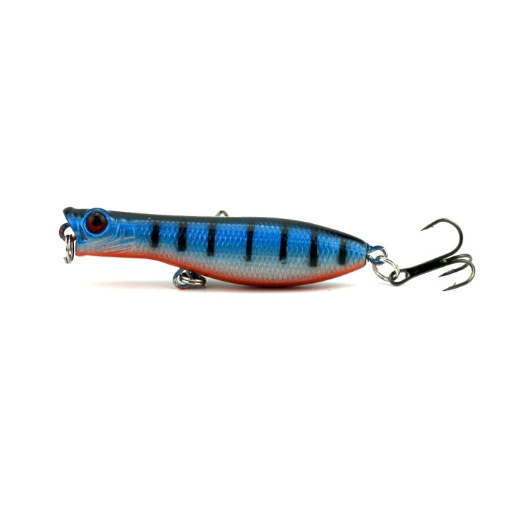 HENGJIA Artificial Fishing Lures Popper Bionic Fishing Bait with Hooks, Length: 6 cm, Random Color Delivery