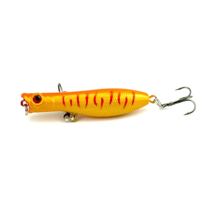 HENGJIA Artificial Fishing Lures Popper Bionic Fishing Bait with Hooks, Length: 6 cm, Random Color Delivery Reluova