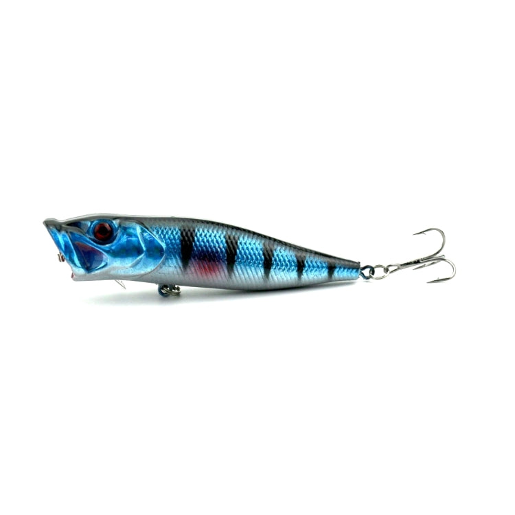 HENGJIA Plastic Artificial Fishing Popper Bionic Lures Environmentally Friendly Fishing Bait with Hooks, Length: 9 cm, Random Color Delivery