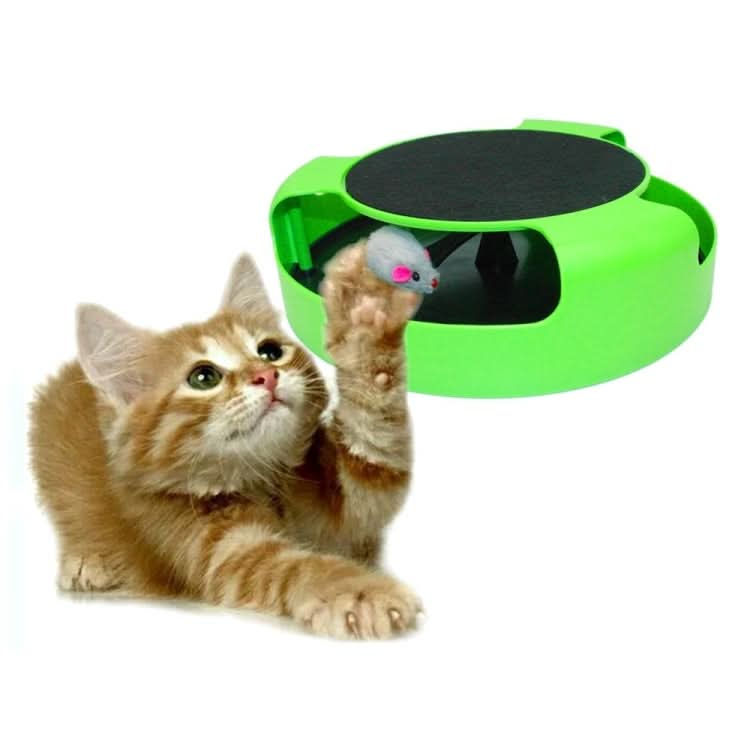 Pet Supplies Cat Plastic Catch the Mouse Interactive Turntable Pet Toys - Reluova