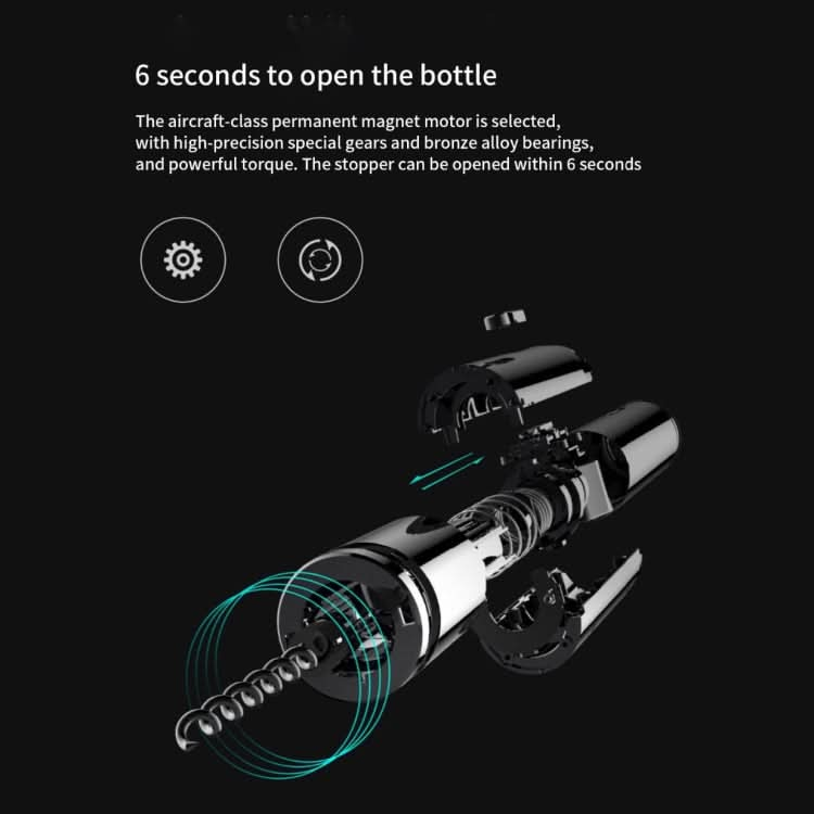 Original Xiaomi Youpin Huohou Automatic Wine Bottle Kit Electric Corkscrew With Foil Cutter - Reluova