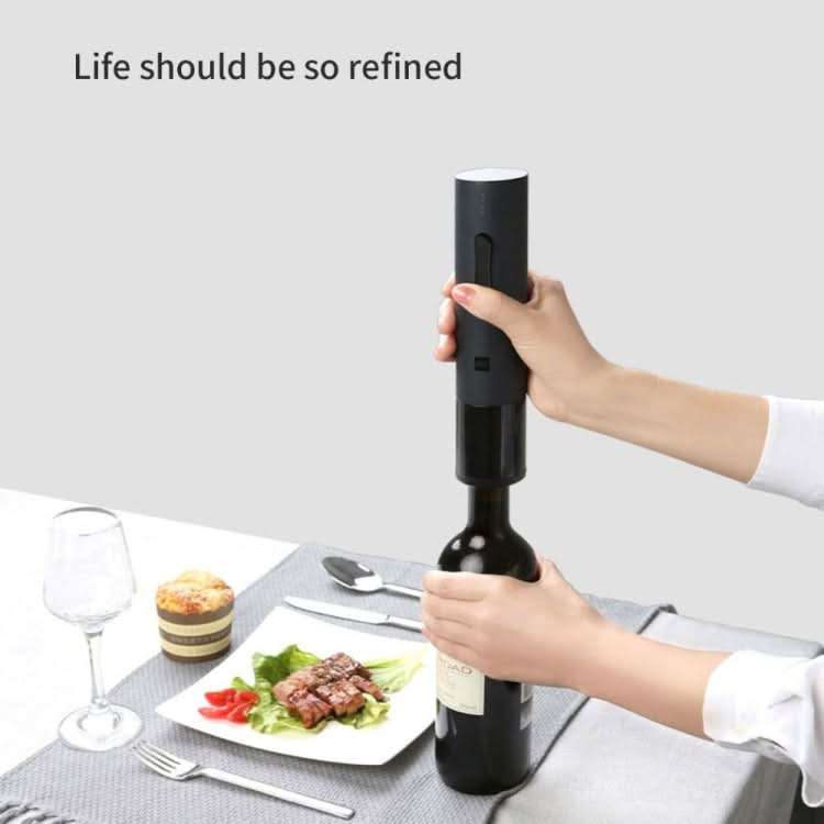 Original Xiaomi Youpin Huohou Automatic Wine Bottle Kit Electric Corkscrew With Foil Cutter - Reluova