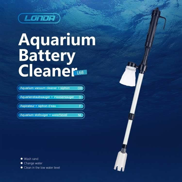 Electric Multi-functional Length Adjustable Fish Tank Cleaning Water Filter - Reluova