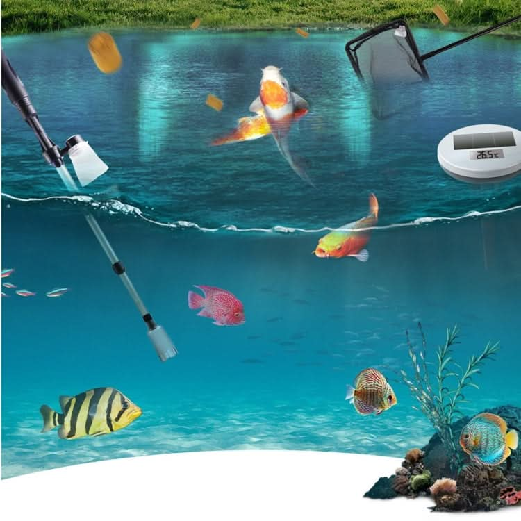 Electric Multi-functional Length Adjustable Fish Tank Cleaning Water Filter - Reluova