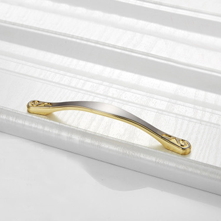 4041-128 Double Gold Zinc Alloy Cabinet Handle Pitch: 128mm My Store