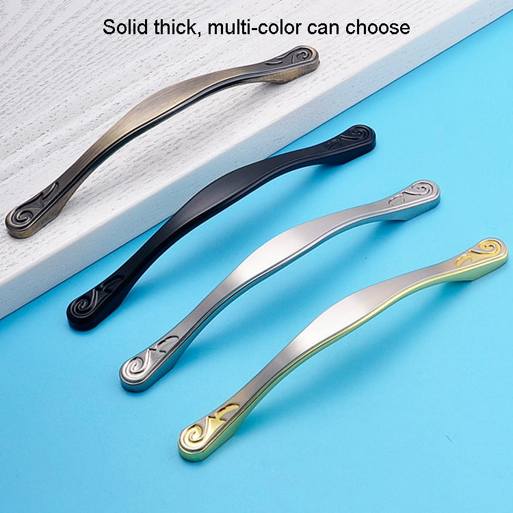 4041-128 Double Gold Zinc Alloy Cabinet Handle Pitch: 128mm My Store