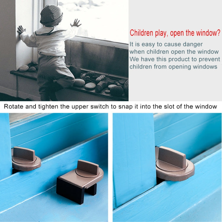 Sliding Sash Stopper Cabinet Locks & Straps Doors Security Anti-theft Lock Window Door Baby Safety Lock My Store