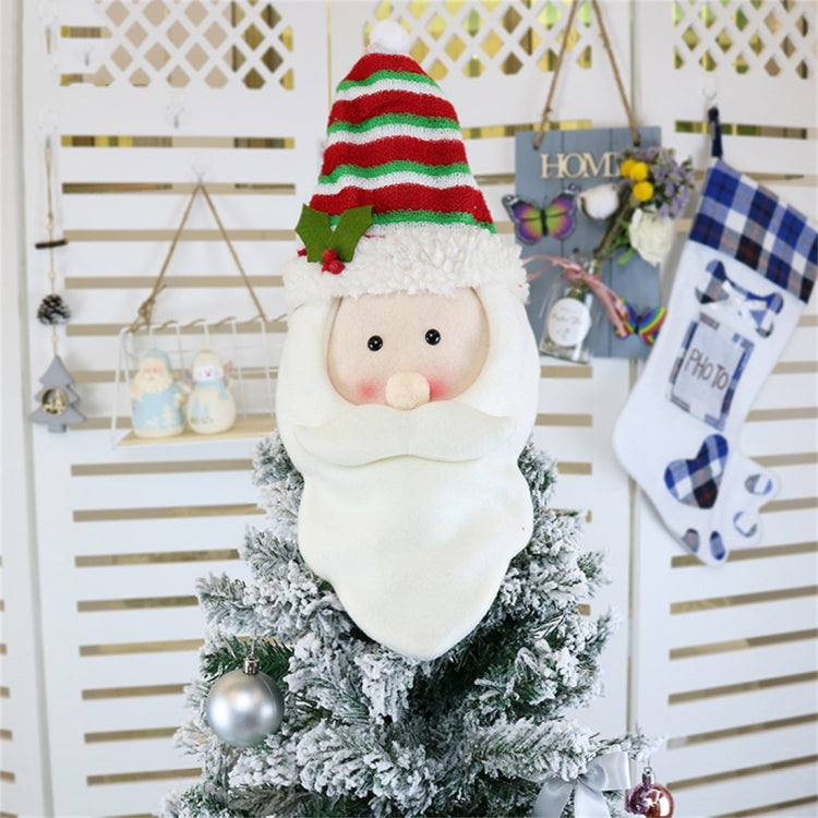 CX20205 Santa Claus Pattern Christmas Tree Pendant Decoration, Size: S