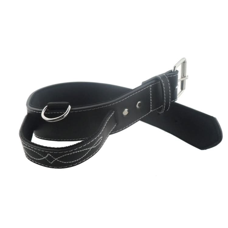 Leather Pet Dog Collar Pet Products for Big Pet, Size: 4.5*58.5cm - Reluova