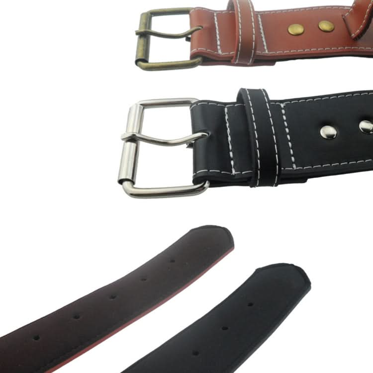 Leather Pet Dog Collar Pet Products for Big Pet, Size: 4.5*58.5cm - Reluova