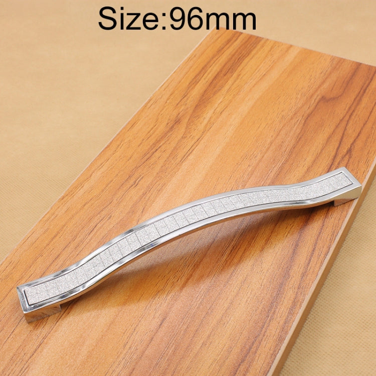 Crystal Color Diamond Modern Wardrobe Door Cabinet Wine Cabinet Fashion Drawer Handle, Hole Distance: 96mm