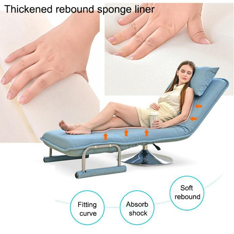 X1 Multifunctional Single Lunch Break Folding Rotating Lifting Cotton Recliner Sofa Bed