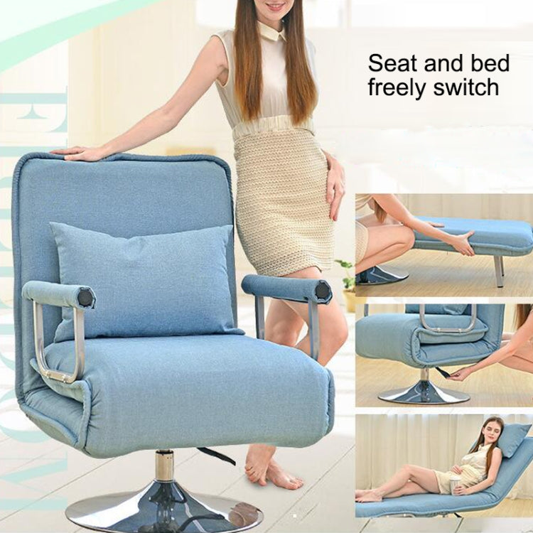 X1 Multifunctional Single Lunch Break Folding Rotating Lifting Cotton Recliner Sofa Bed