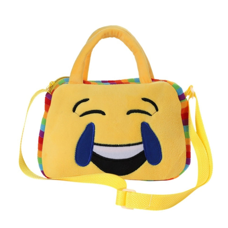 Portable Lovely Faces Square Shape Plush Doll Backpack, Kindergarten Children Shoulder Bag Reluova