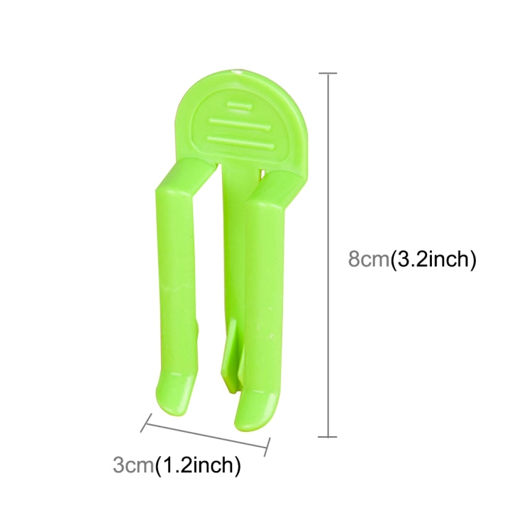 10pcs Universal Trash Bag Fixed Clip Waste Basket Rubbish Bin Garbage Can Clamp Rubbish Clip Non-slip Garbage Bag Clip, Random Color Delivery