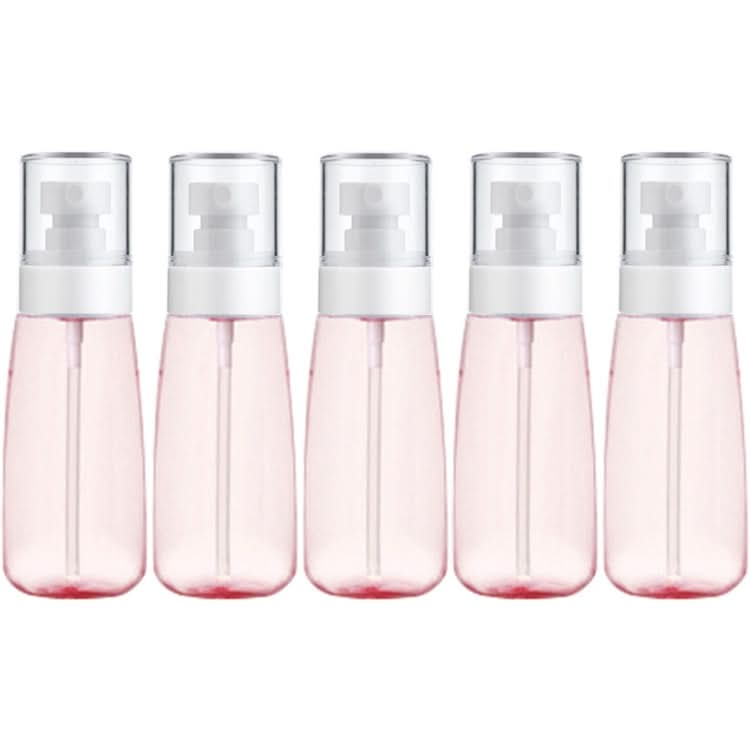 10 PCS Portable Refillable Plastic Fine Mist Perfume Spray Bottle Transparent Empty Spray Sprayer Bottle, 100ml - Reluova 