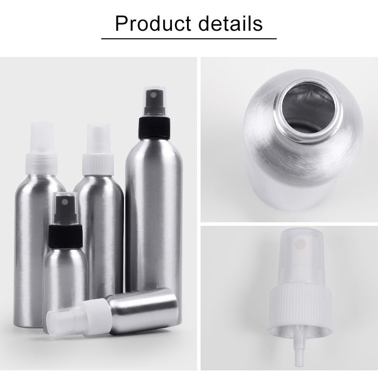 Refillable Glass Fine Mist Atomizers Aluminum Bottle, 30ml Reluova