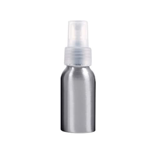 Refillable Glass Fine Mist Atomizers Aluminum Bottle, 50ml Reluova