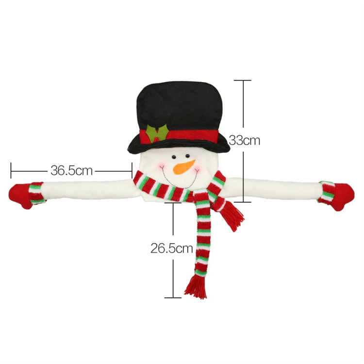 CX20206 Santa Claus Pattern Christmas Tree Pendant Decoration, Size: S My Store