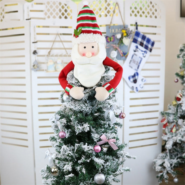 CX20206 Santa Claus Pattern Christmas Tree Pendant Decoration, Size: S