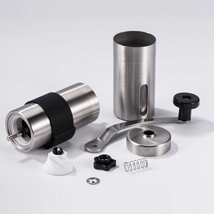 Portable Conical Burr Mill Manual Stainless Steel Hand Crank Coffee Bean Grinder, Capacity: 30g - Reluova