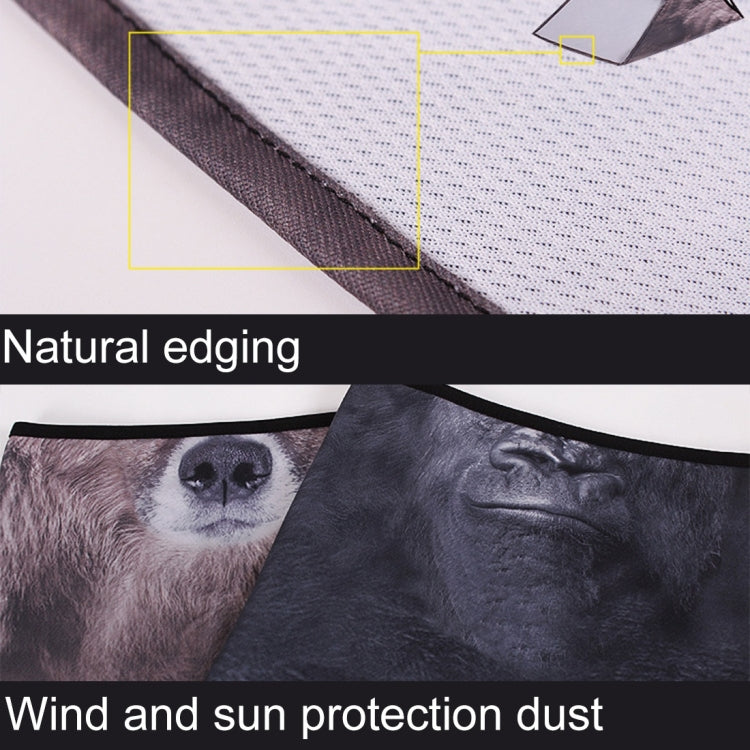 Multifunction Outdoor Windproof Triangle Towel Animal Mask Hood Reluova