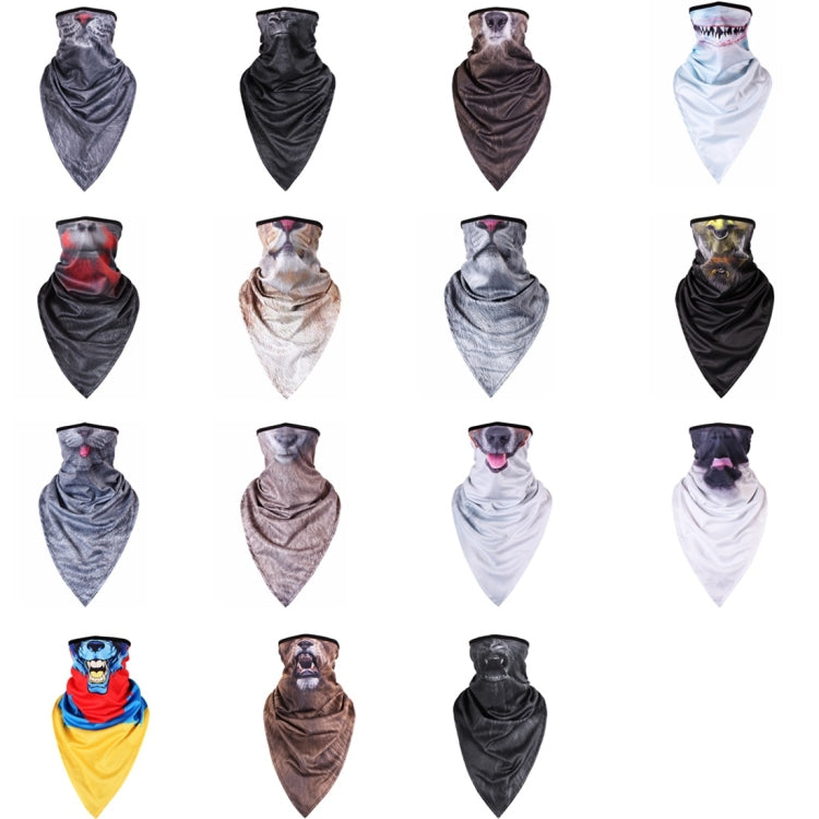 Multifunction Outdoor Windproof Triangle Towel Animal Mask Hood Reluova