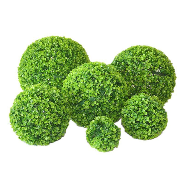 Artificial Aglaia Odorata Plant Ball Topiary Wedding Event Home Outdoor Decoration Hanging Ornament, Diameter: 4.7 inch My Store