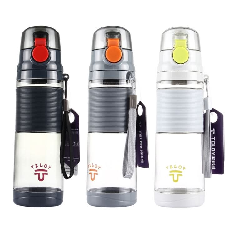 Teloy TNY-9601 650ML Portable Snap Cap Space Cup Bottle, Applicative Water Temperature: ﹣20 ~ 120 Celsius Degrees - Reluova