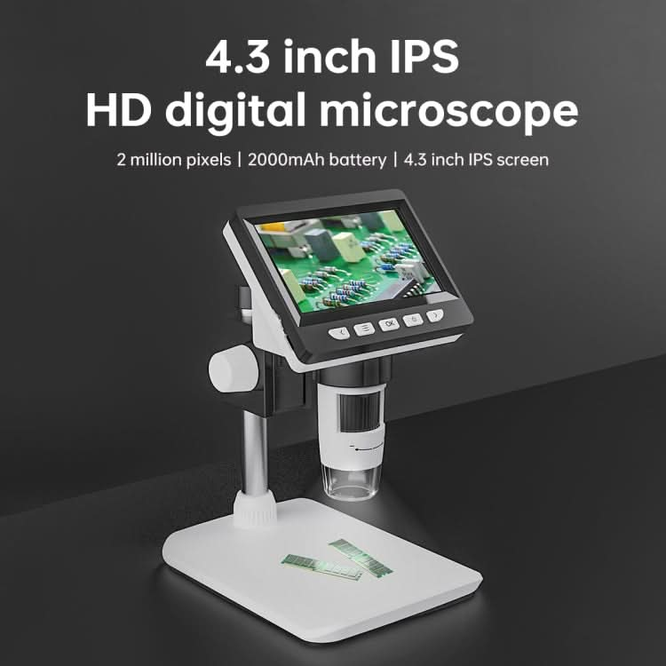 50X-1000X 1080P Portable Electronic Digital Desktop Microscope with LED Light My Store