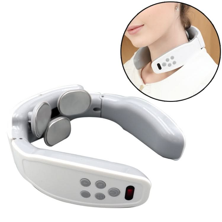 Rechargeable Household Electric Pulse Shock Neck Massager Intelligent Body Massager Reluova