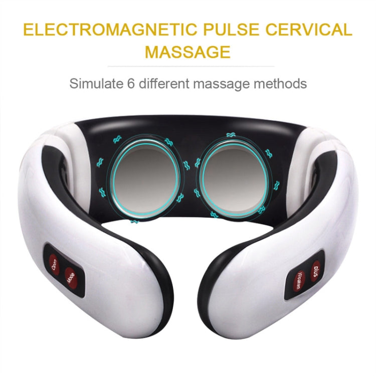 Household Electric Pulse Shock Neck Massager Intelligent Body Massager, Plug-in Reluova