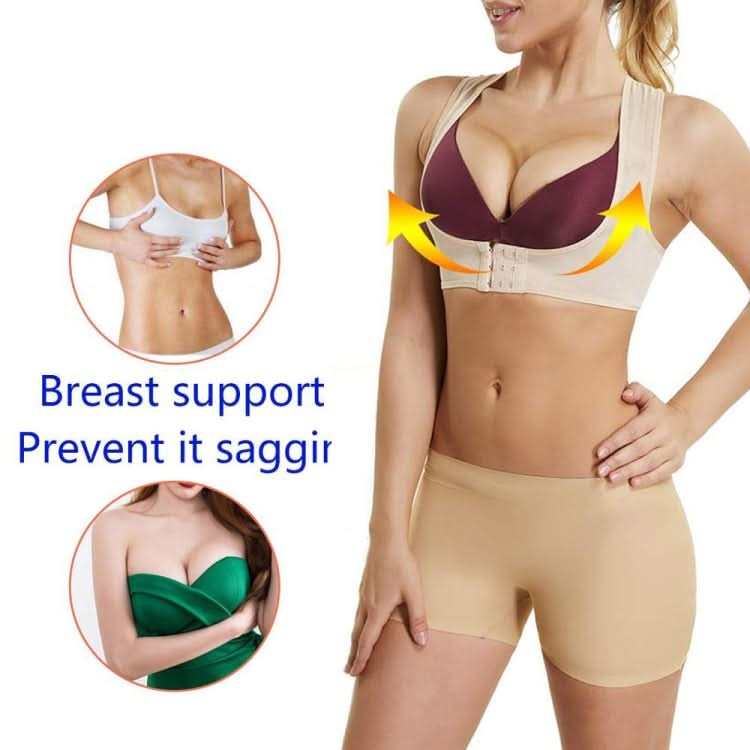 Women Ultrathin Kyphosis Correction Shoulder Support Tight-fitting Orthopedic Belt, Size:M Reluova