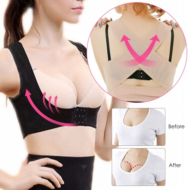 Women Ultrathin Kyphosis Correction Shoulder Support Tight-fitting Orthopedic Belt, Size:M Reluova