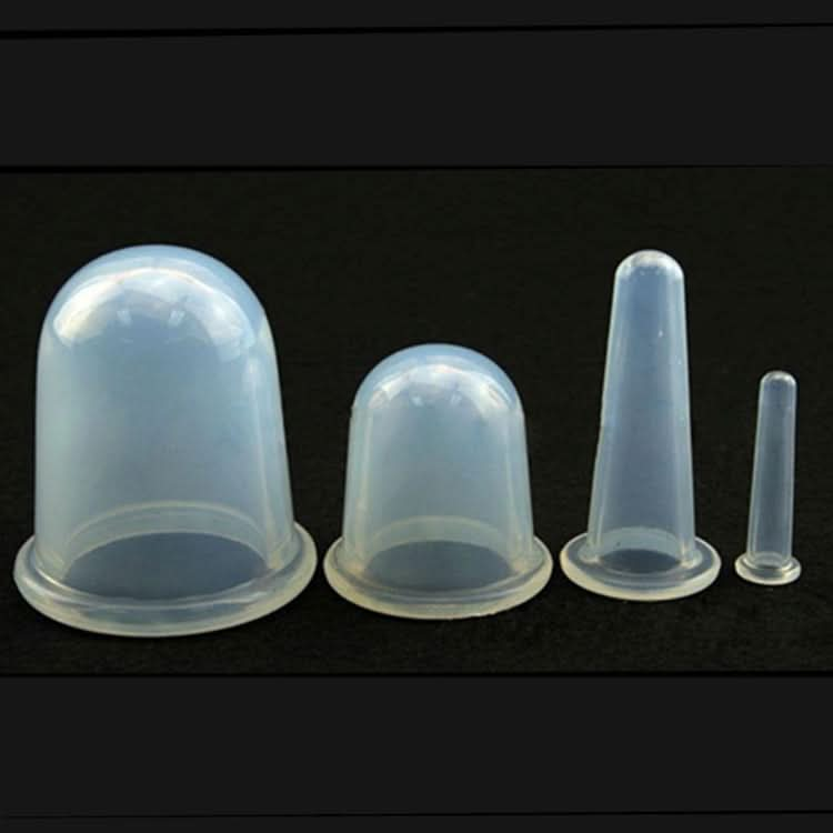 4 in 1 Health Care Body Massage Vacuum Silicone Cupping Cups,Random Color Delivery-Reluova