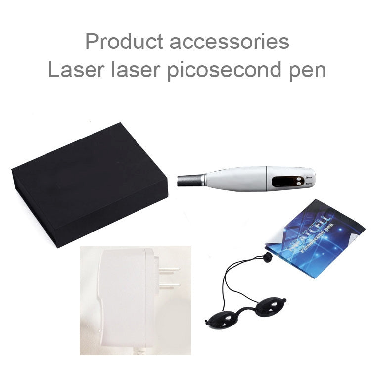 Handheld Picosecond Portable ( Removing Eyebrows Tattoo Spot) Machine Laser Plasma Beauty Care Pen, US Plug