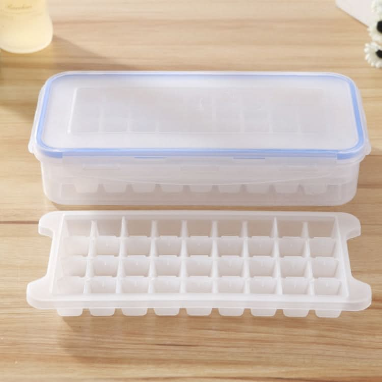 Small Square Ice Mold Trays Multi-layer Mold with Cover Ice Storage Box, 2 Layers - Reluova