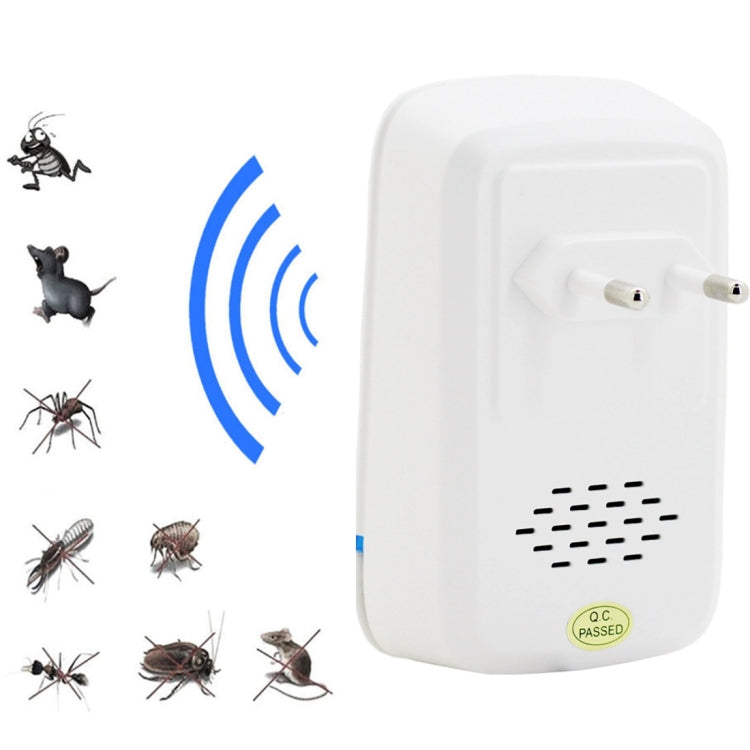 Electronic Ultrasonic Anti Mosquito Rat Insect Pest Repeller with Light, AC 110-220V My Store