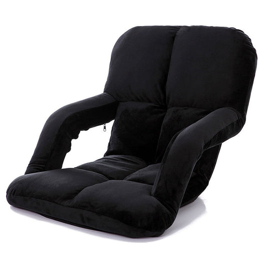 A3 Creative Lazy Sofa with Armrests Foldable Single Backrest Recliner