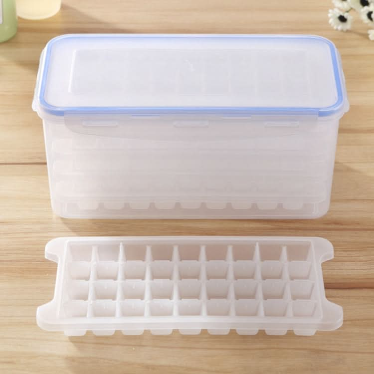 Small Square Ice Mold Trays Multi-layer Mold with Cover Ice Storage Box, 5 Layers - Reluova