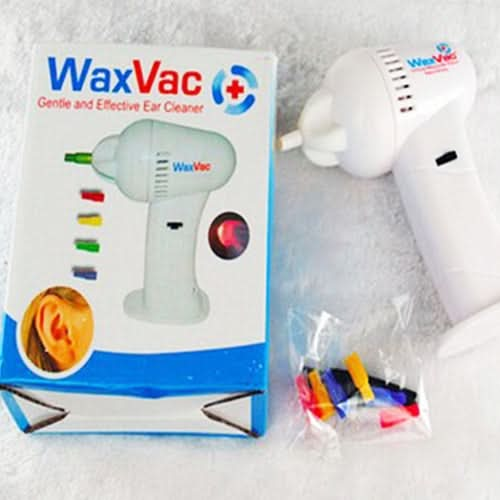 WaxVac Electric Gentle and Effective Ear Cleaner Adult Children Ears Cleaning Device Reluova