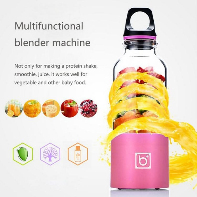 Bingo 500ml Mini Portable USB Rechargeable Electric Juicer Cup  Juicer Blender, 22000 Revolutions Per Minute Reluova