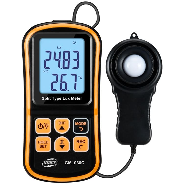 BENETECH GM1030C Portable Split Digital Illuminometer LUX Meter My Store