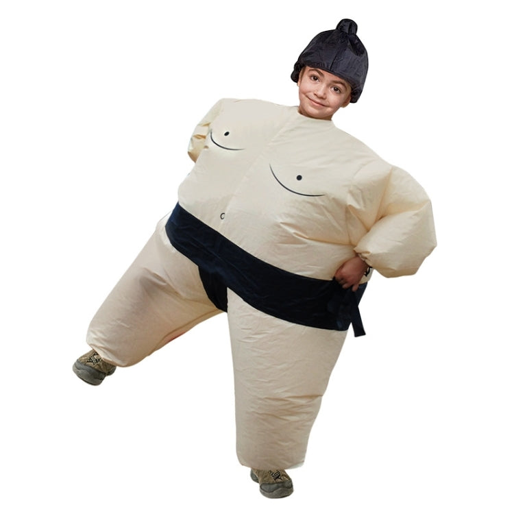 Children Inflatable Sumo Costume Halloween Christmas Festival Party Carnival Inflated Kids Clothes Cartoon Dolls