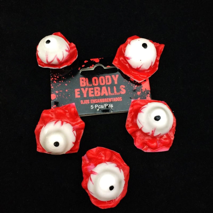 5 in 1 Halloween Horror Props April Fool Day Party Prop Body Parts Decoration Bloody Eye Balls My Store