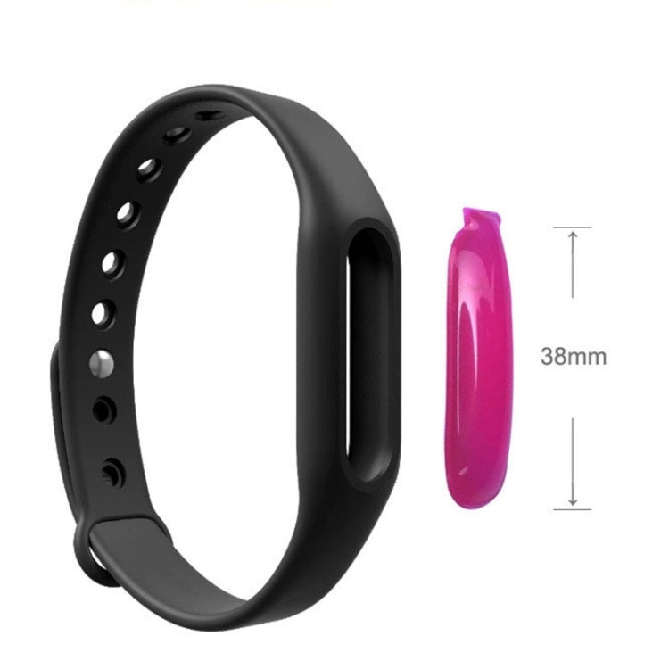 10 PCS Anti-mosquito Silicone Repellent Bracelet Buckle Wristband Bugs Away, Suitable for Children and Adults, Length:23cm, Random Color Delivery