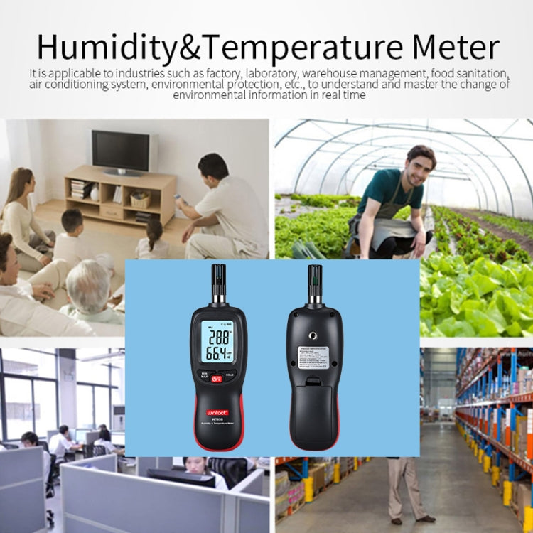 Wintact WT83B Bluetooth Digital Humidity & Temperature Meter Reluova